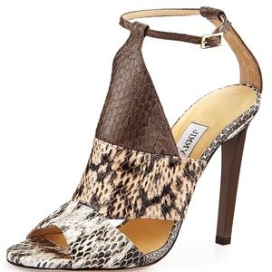 NEW Jimmy Choo Snakeskin Sandals